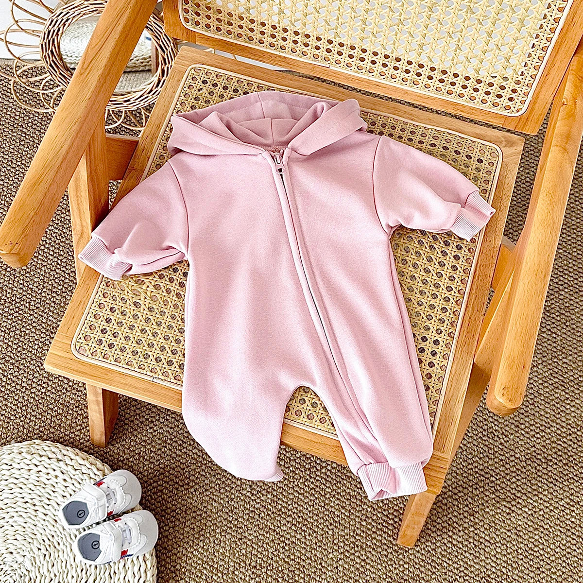 Active 'baby-go' Matching playsuit - Berry Essential