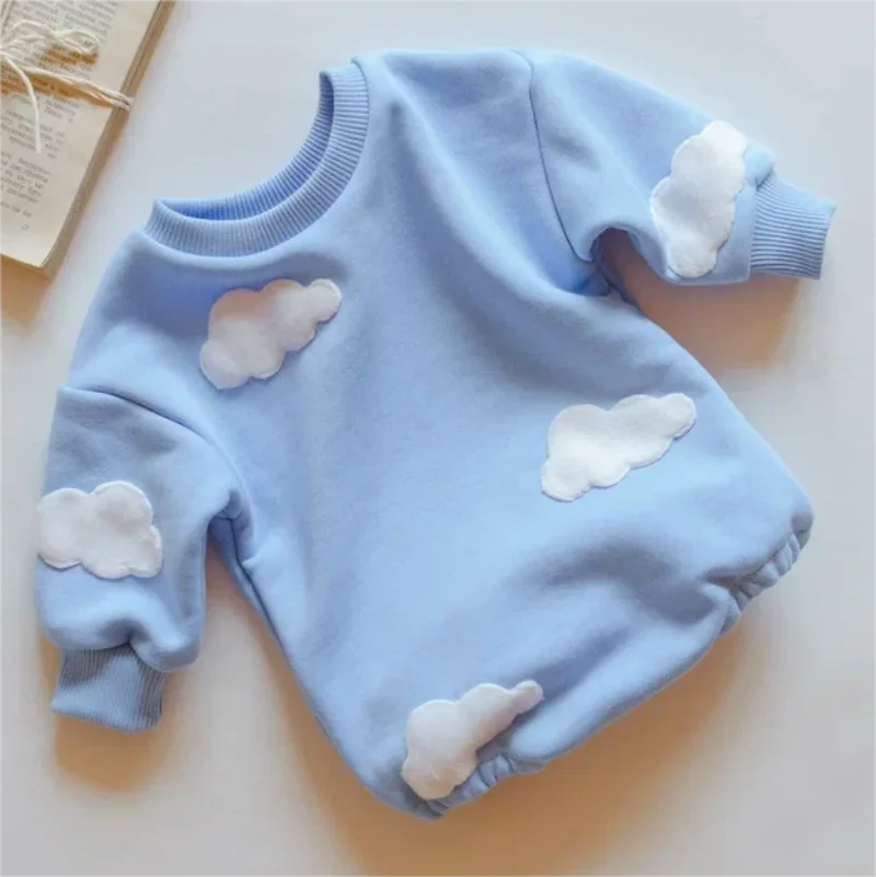 Beautiful Cloud and Flower Romper