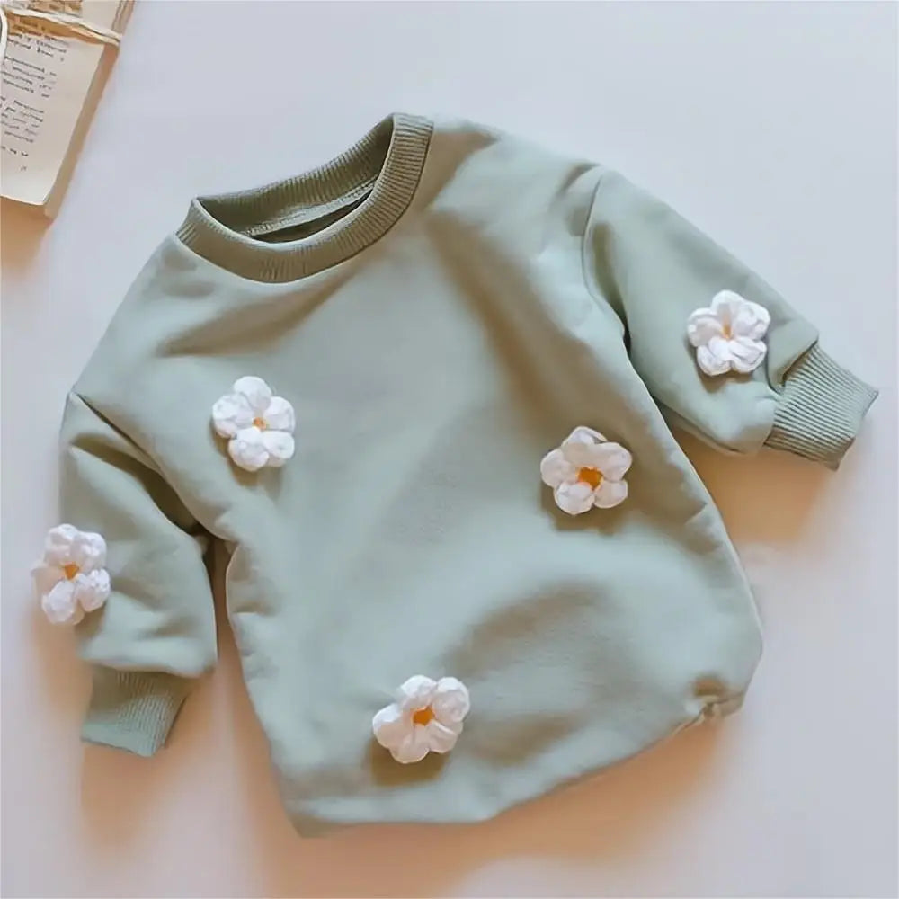 Beautiful Cloud and Flower Romper
