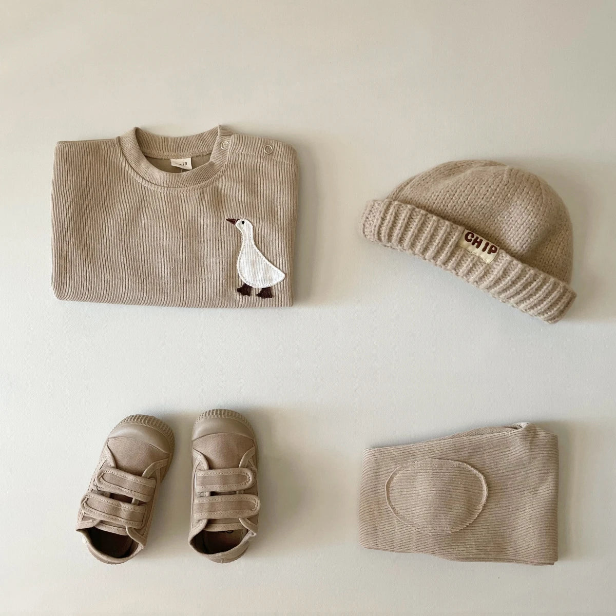 Duck & Bear Matching Playsuit Set