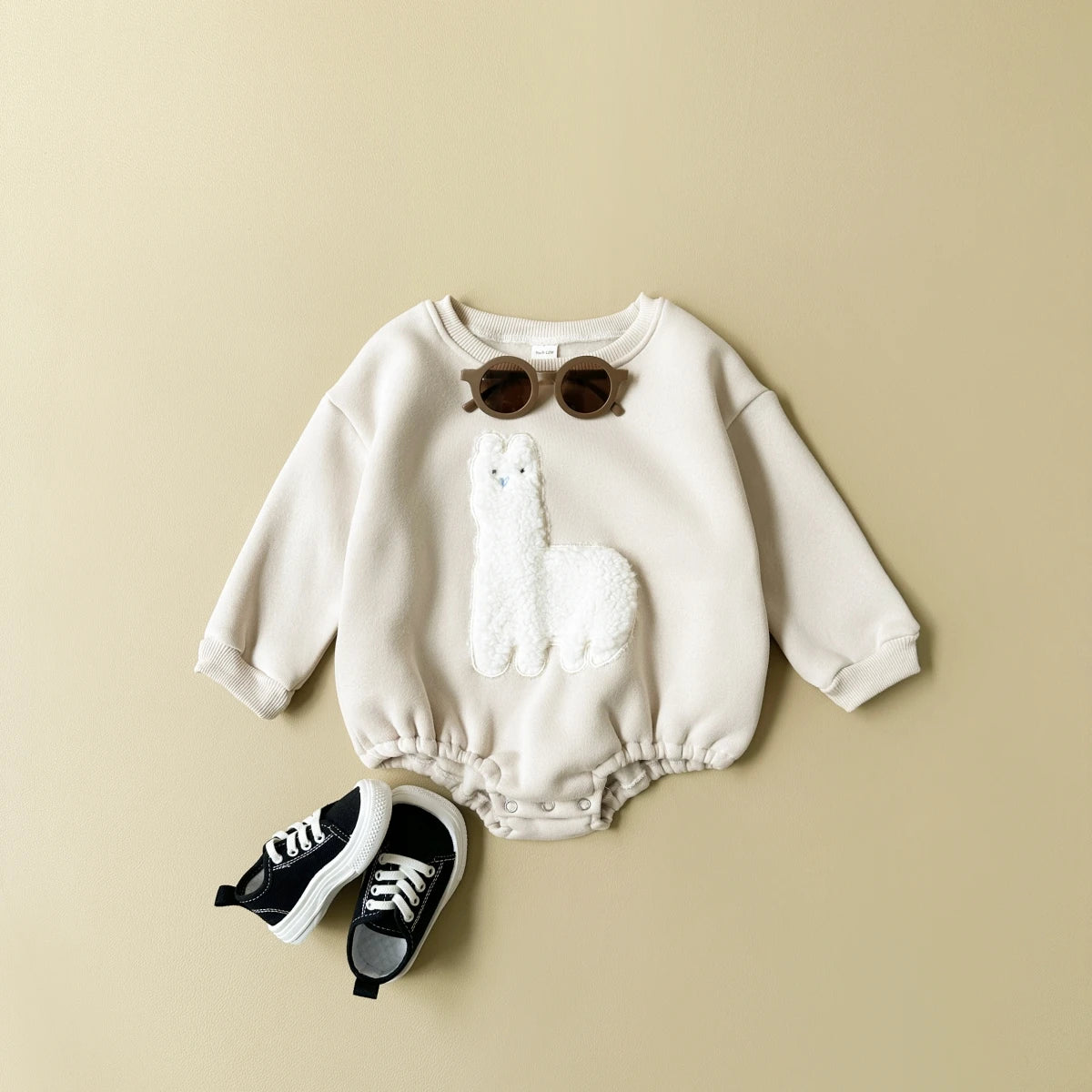 Cosy Animal Romper - Berry Beautiful!