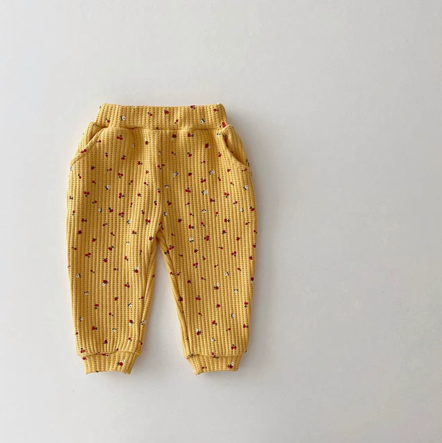 Waffle Cotton Matching Set - Berry Luxurious