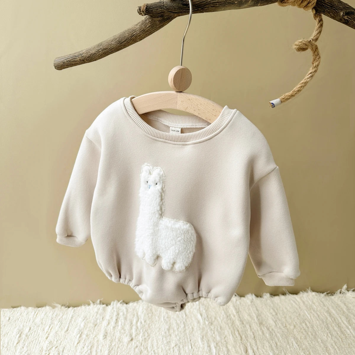 Cosy Animal Romper - Berry Beautiful!